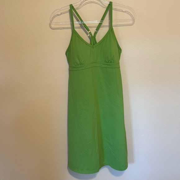 Athleta Lime Green Active Dress size Small - Picture 1 of 13